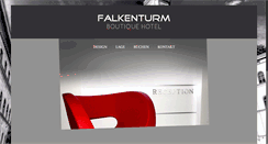 Desktop Screenshot of hotel-falkenturm.de