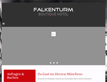 Tablet Screenshot of hotel-falkenturm.de